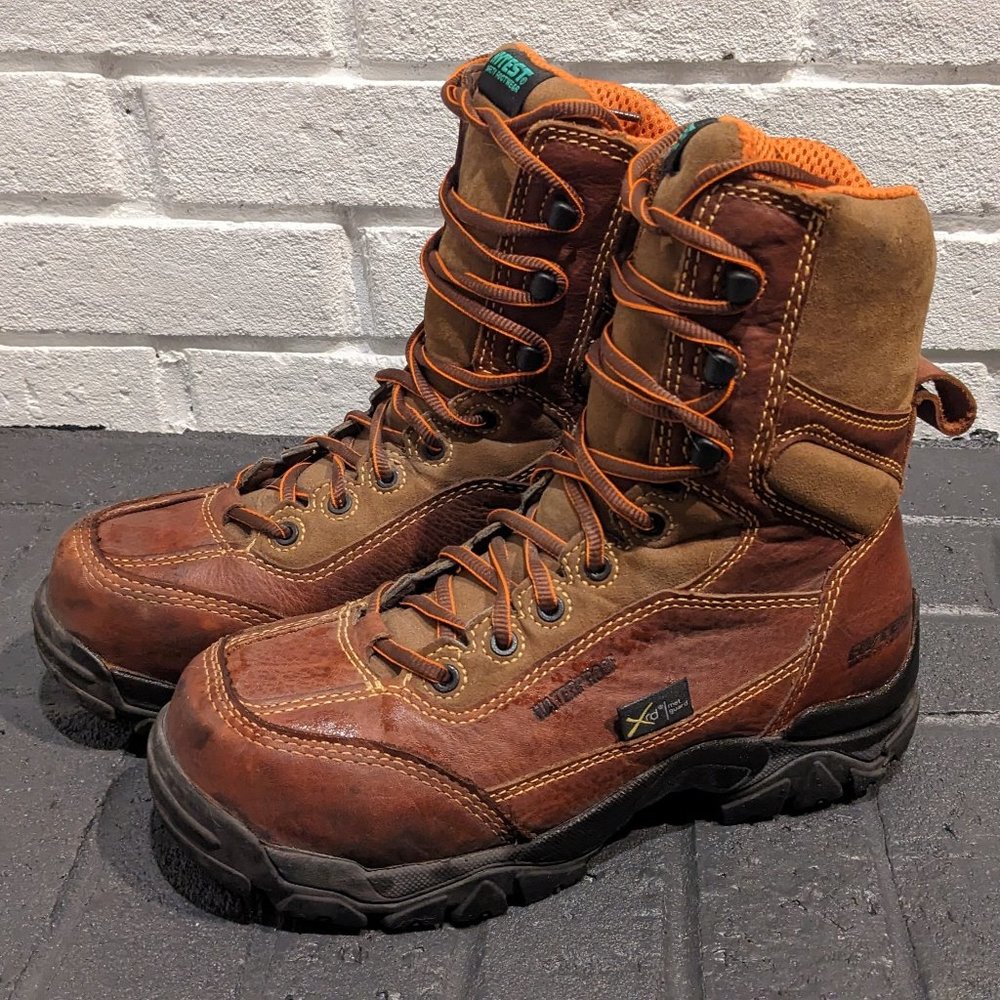 Hytest Apex Waterproof Metatarsal Guard Composite Toe 8" Work Boot